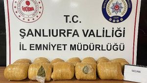 Urfa'da uyuşturucu madde ile mücadelede bir aylık bilanço açıklandı