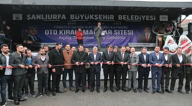 Urfa'daki Rent a Car şirketleri yeni yerlerine taşınacak