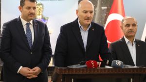 Bakan Soylu, büyük uyuşturucu operasyonu için Şanlıurfa'ya geldi, 13 ilçede operasyon gerçekleştirildi