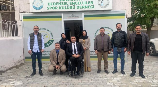 Deva Partisi Şanlıurfa il teşkilatından anlamlı ziyaret 