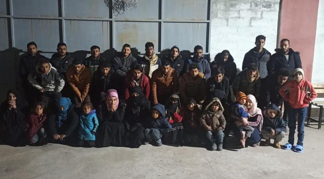 Şanlıurfa'da operasyon! 83 göçmen yakalandı