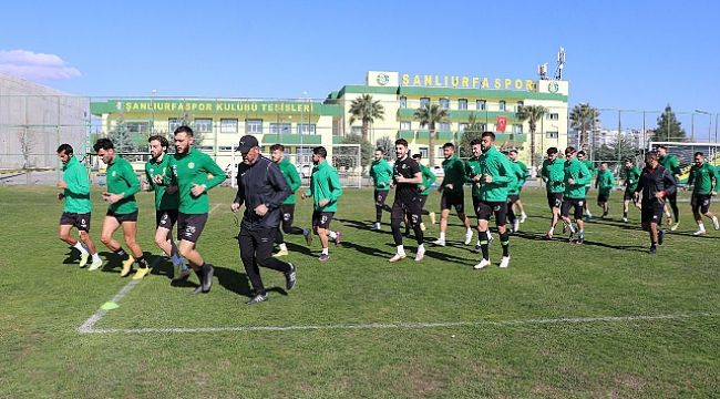 Şanlıurfaspor'da Sivas hazırlıkları tamamlandı