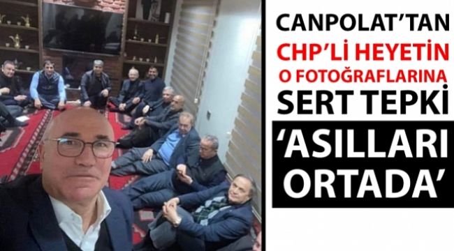 Başkan Canpolat'tan o fotoğraflara sert tepki