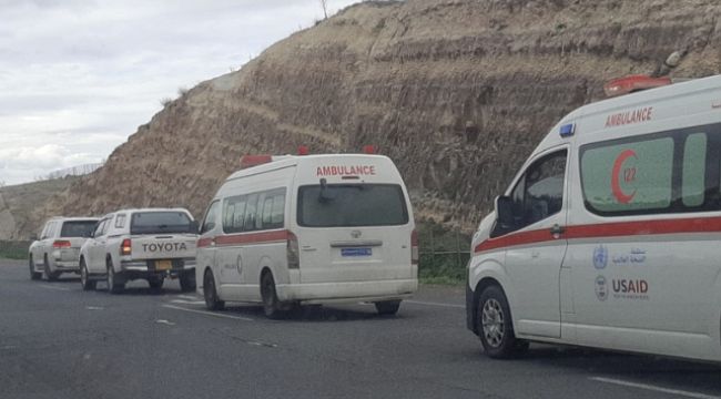 Erbil'den gelen yardım ekipleri Antep'e doğru yola çıktı
