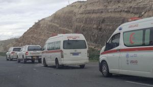 Erbil'den gelen yardım ekipleri Antep'e doğru yola çıktı