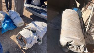 Pes dedirttiler! Urfa'da AFAD çadırı çalan iki kişi yakalandı