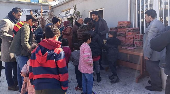 Urfa'da engelli derneği depremzedelere sıcak yuva oldu