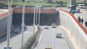 Abide Kavşağı Alt Tünel Trafiğe Açıldı  