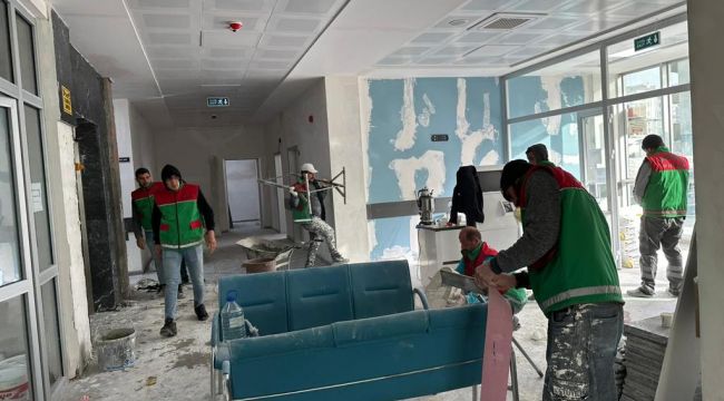 Adıyaman'daki Sağlık Tesisi Karaköprü Belediyesi İle Yenileniyor