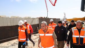 Başkan Beyazgül, Seyrantepe’deki Su Deposu İnşaatını İnceledi