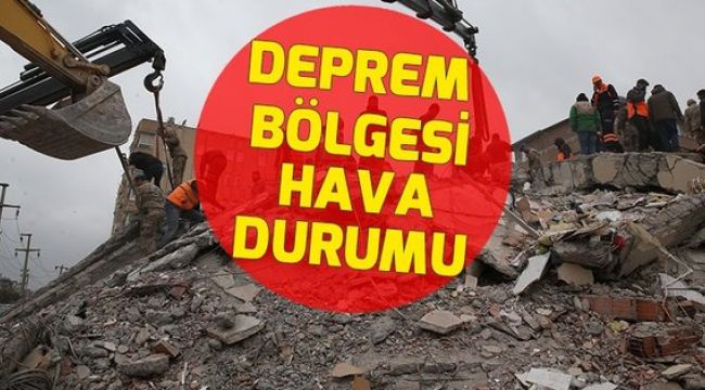 Deprem Bölgesi Hava Durumu