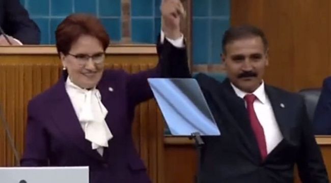 Emin Yetim, İYİ Parti'ye geçti! Rozetini Akşener taktı!