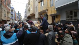 Eyyübiye’de Sel Basan Mahalleler Temizleniyor