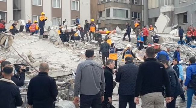 Urfa'da bir bina çöktü! Olay yerine ekipler sevk edildi