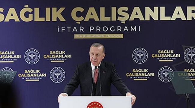 Cumhurbaşkanı Erdoğan: 42 bin 500 sağlık personeli alıyoruz