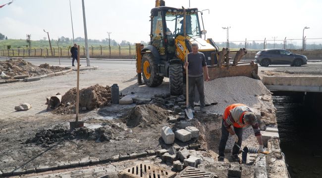 Haliliye’de Üstyapı Çalışmaları Sürüyor