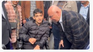 Şanlıurfa’da Engelli Vatandaş, CHP’li Tanal’a Dert Yakındı