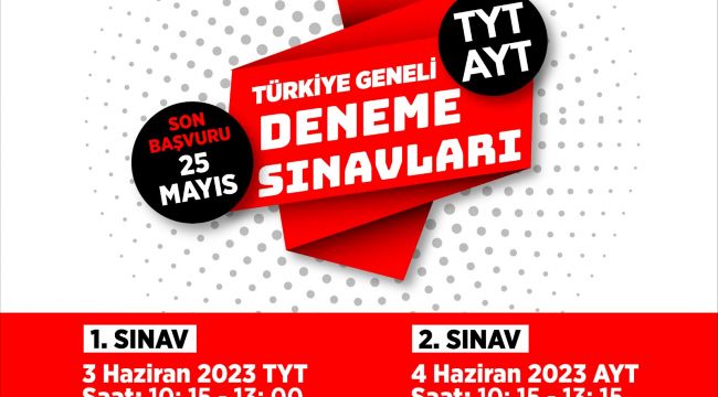 Haliliye Belediyesi, Türkiye Geneli Deneme Sınavı Düzenliyor