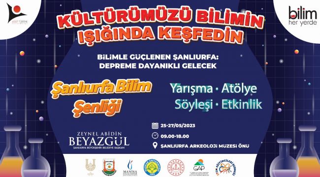 Şanlıurfa Büyükşehir Belediyesi’nden Bilim Şenliği