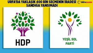 Urfa'da Yaklaşık 400 Bin Seçmenin İradesi Sandığa Yansımadı