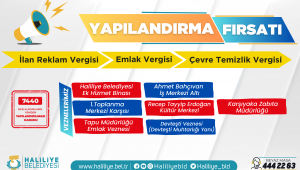 Yapılandırma Fırsatı Devam Ediyor