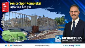 Yenice Spor Kompleksi İnşaatı İlerliyor