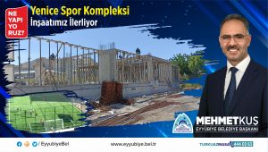 Yenice Spor Kompleksi İnşaatı İlerliyor