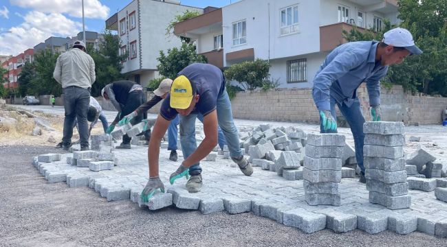 Siverek'te üst yapı yenileme çalışmaları sürüyor