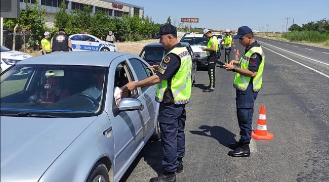 Urfa'da bayram öncesi trafik denetimi