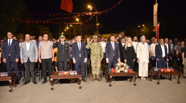 Siverek’te 15 Temmuz Demokrasi ve Milli Birlik Günü etkinlikleri düzenlendi