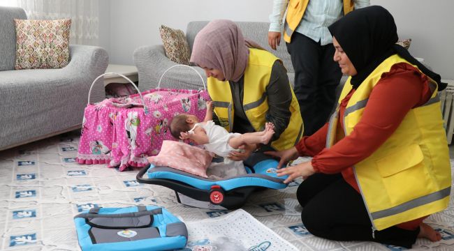 Yenidoğan Bebeklerin İlk Hediyeleri Haliliye Belediyesinden