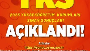 YKS sonuçları açıklandı