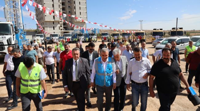 Başkan Beyazgül, “Yeni Alınan Araçlarla ŞUSKİ Sahada Daha Güçlü Olacak”