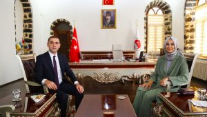 Başkan Çakmak, Kaymakam Aydemir'i ziyaret etti