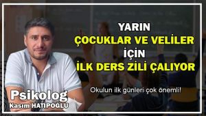 Okullar açılıyor, Psikolog Hatipoğlu, önemli uyarılarda bulundu