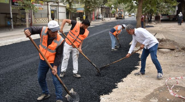 Siverek'te üst yapı yenileme çalışmaları sürüyor