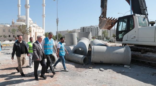 Başkan Beyazgül, ŞUSKİ Çalışmalarını Sahada İnceledi