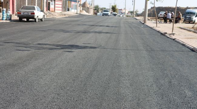 Büyükşehir’den Harran’da Sıcak Asfalt Çalışması