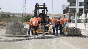 Karaköprü'de Üstyapı Çalışmalarıyla Yollar Yenileniyor