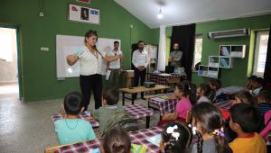 Karaköprü Kırsalında Sağlık Ve Geri Dönüşüm Eğitimleri Veriliyor