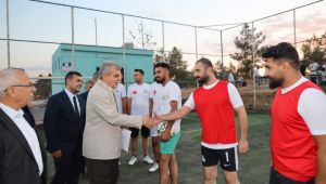 Şanlıurfa Büyükşehir Belediyesi’nden Esnafla El Ele Futbol Turnuvası