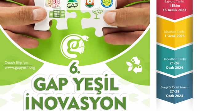 Şanlıurfa Büyükşehir Belediyesinden GAP Yeşil İnovasyon Yarışması