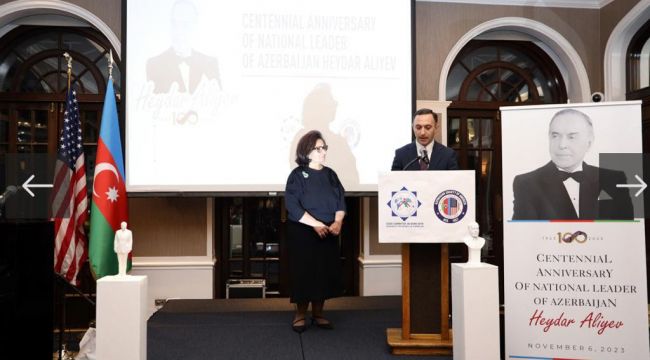 Haydar Aliyev, doğumunun 100. yılında New York'ta anıldı
