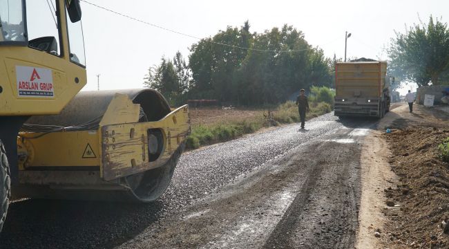 Başkan Canpolat ile Haliliye Kırsalındaki Yollar Asfaltla Buluşuyor