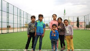 Karaköprü Kırsalında Gençler İçin Bir Spor Tesisi Daha Kazandırıldı 