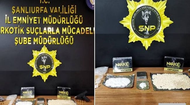 Şanlıurfa'da uyuşturucu operasyonu! 1 gözaltı