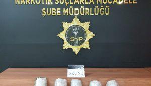 Şanlıurfa Narkotik 10 kilo Skunk ele geçirdi, 1 kişi gözaltına alındı