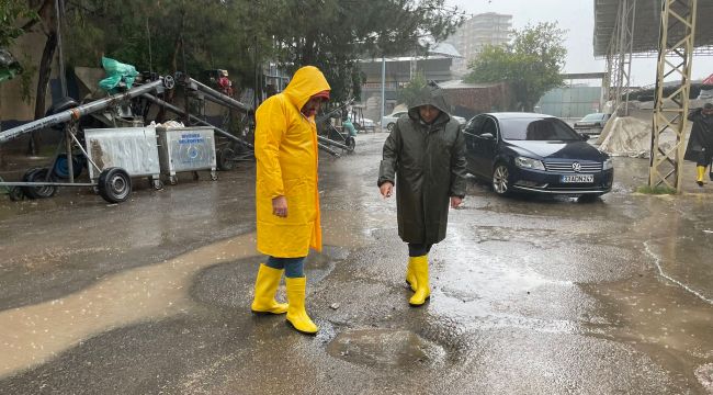 Siverek'te sağanak yağışa karşı tüm önlemler alındı