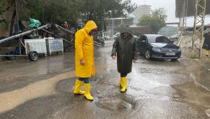 Siverek'te sağanak yağışa karşı tüm önlemler alındı