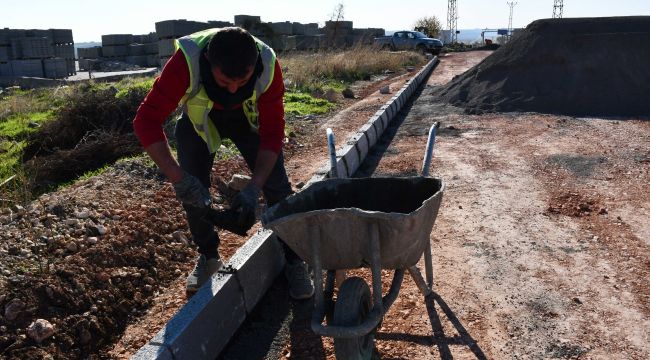 Siverek'te üst yapı çalışmaları sürüyor